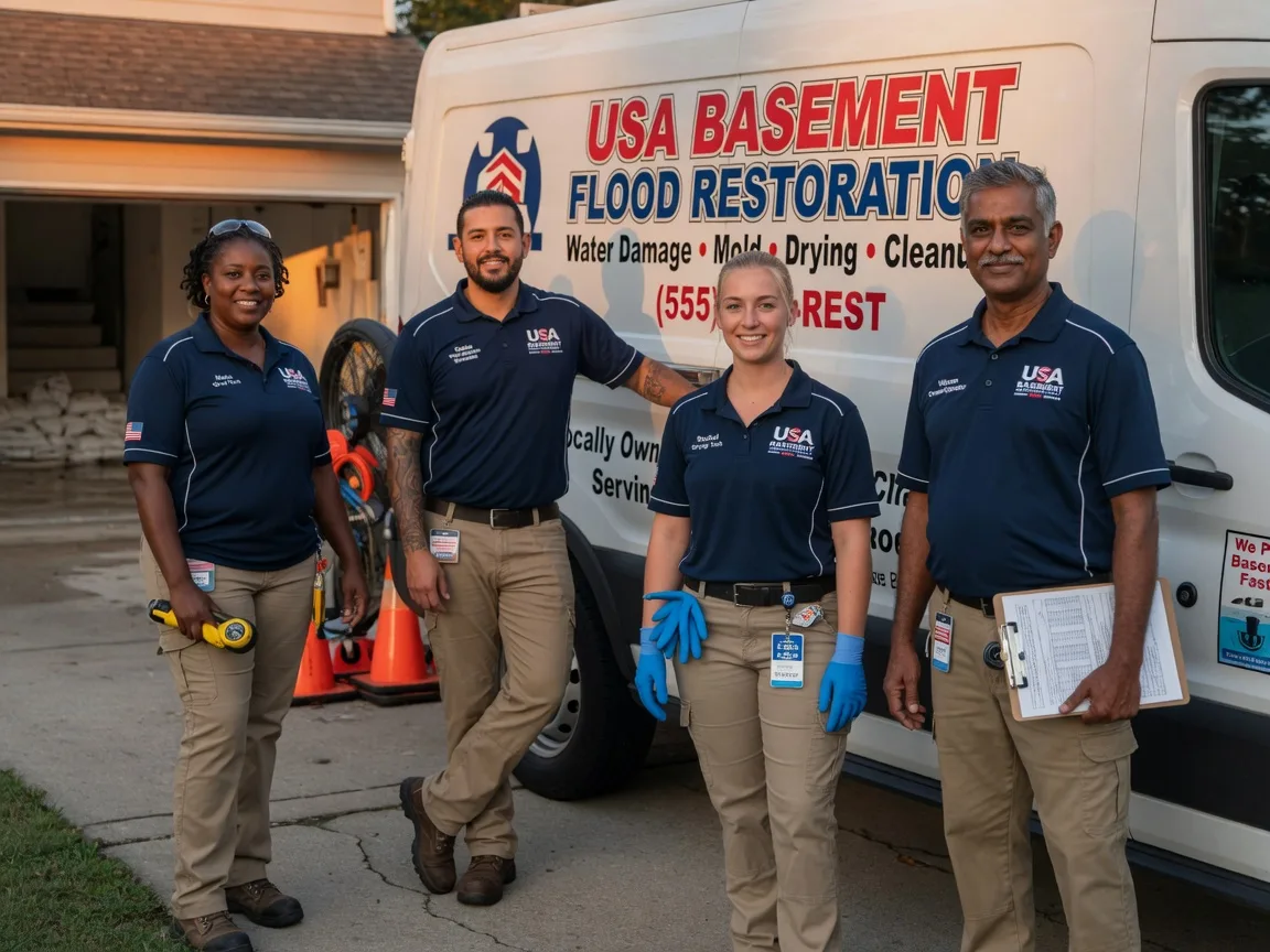 Basement Flood Cleanup company in Shumway, IL